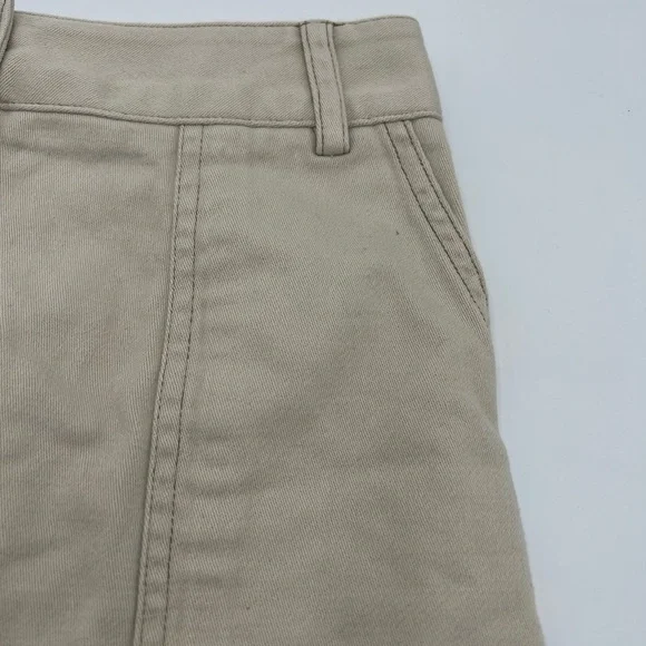Urban Outfitters BDG Beige Denim Mini Skirt Size S-P - Picture 4 of 8
